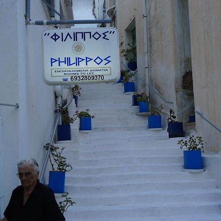 Filippos Hotel Agios Kirykos  Luaran gambar